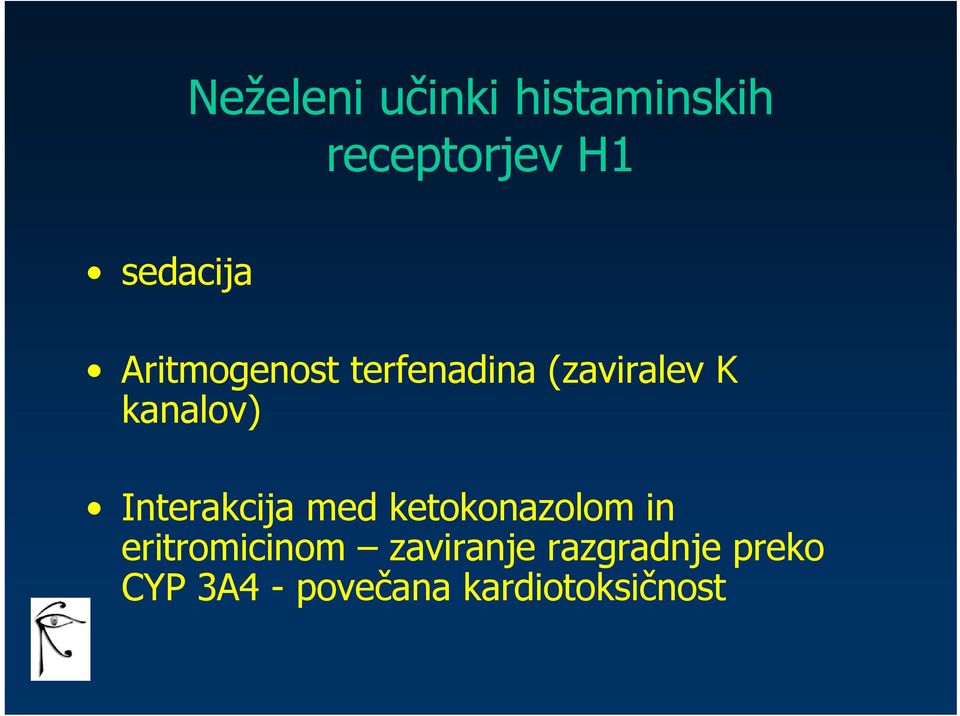 Interakcija med ketokonazolom in eritromicinom