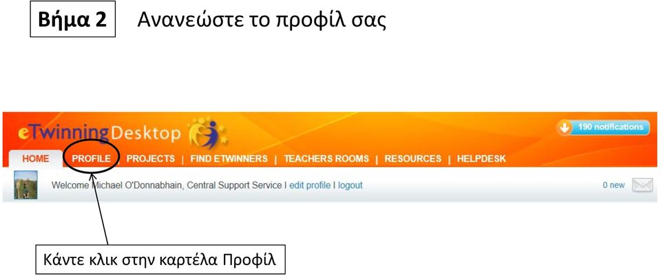 προφίλ σας