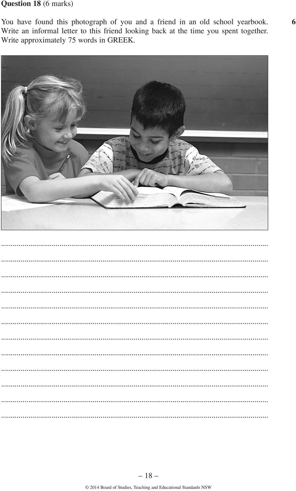 Write an informal letter to this friend looking back at the time you spent