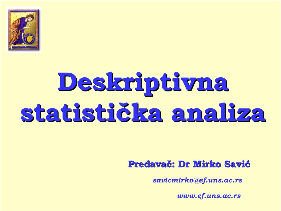 Mrko Savć savcmrko@ef.