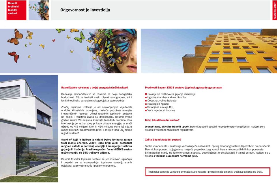 Značaj toplinske izolacije je od neprocijenjive vrijednosti u doba klimatskih promijena, rastuće potrošnje energije i ograničenih resursa.