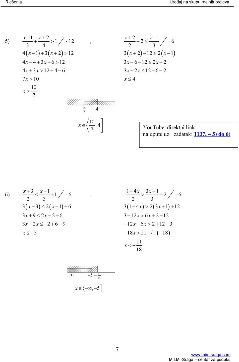 ) do 6) 6) x+ x 4x x+ + 6, > + 6 + + 6 4 > + + ( x ) ( x ) ( x) ( x ) x+ 9 x + 6 x>