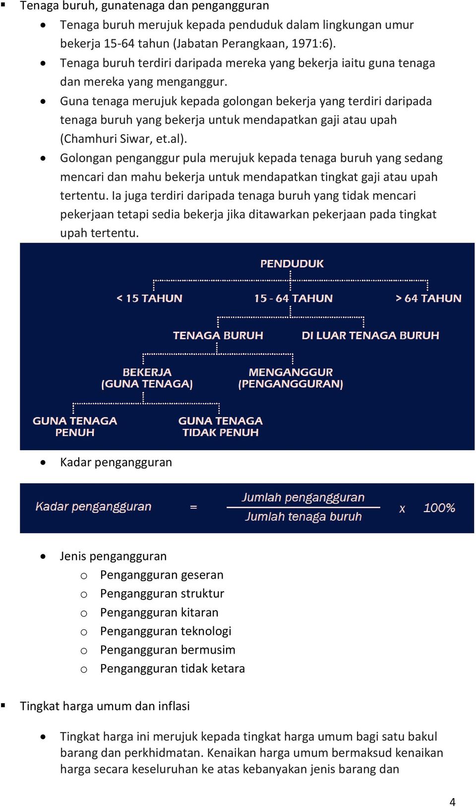 Guna tenaga merujuk kepada golongan bekerja yang terdiri daripada tenaga buruh yang bekerja untuk mendapatkan gaji atau upah (Chamhuri Siwar, et.al).