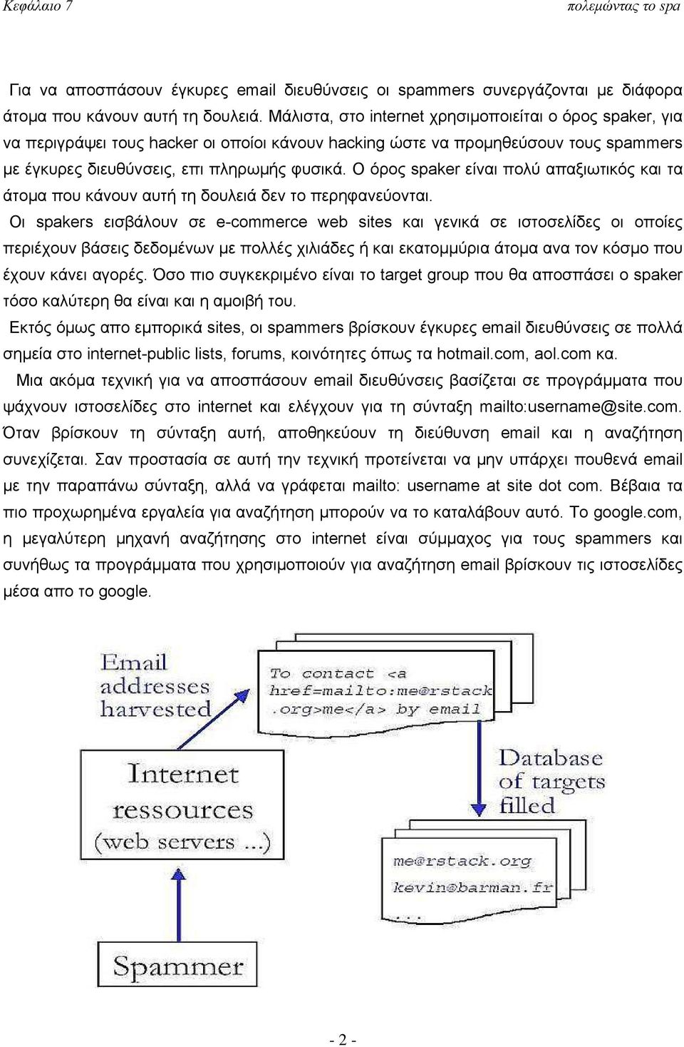 Ο όρος spaker είναι πολύ απαξιωτικός και τα άτομα που κάνουν αυτή τη δουλειά δεν το περηφανεύονται.