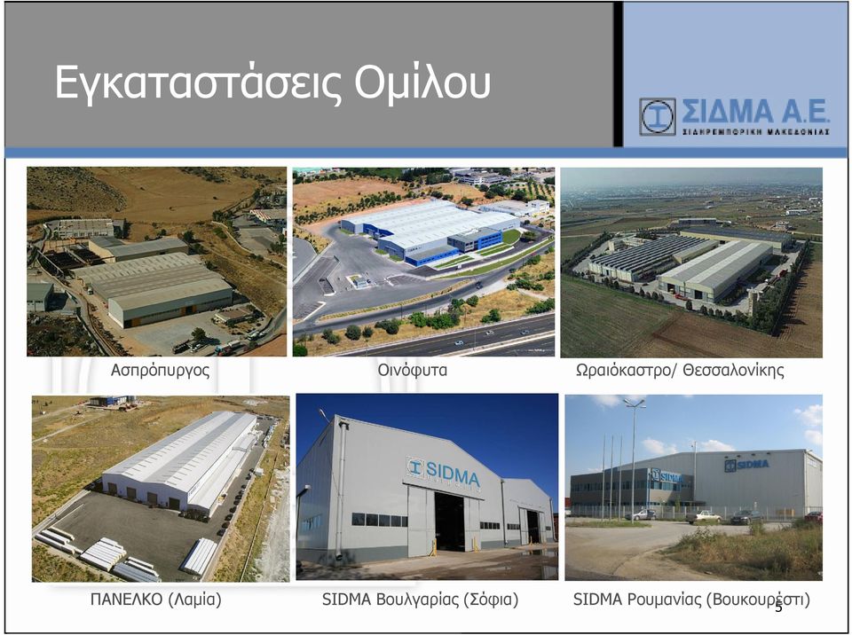 ΠΑΝΕΛΚΟ (Λαμία) SIDMA Βουλγαρίας