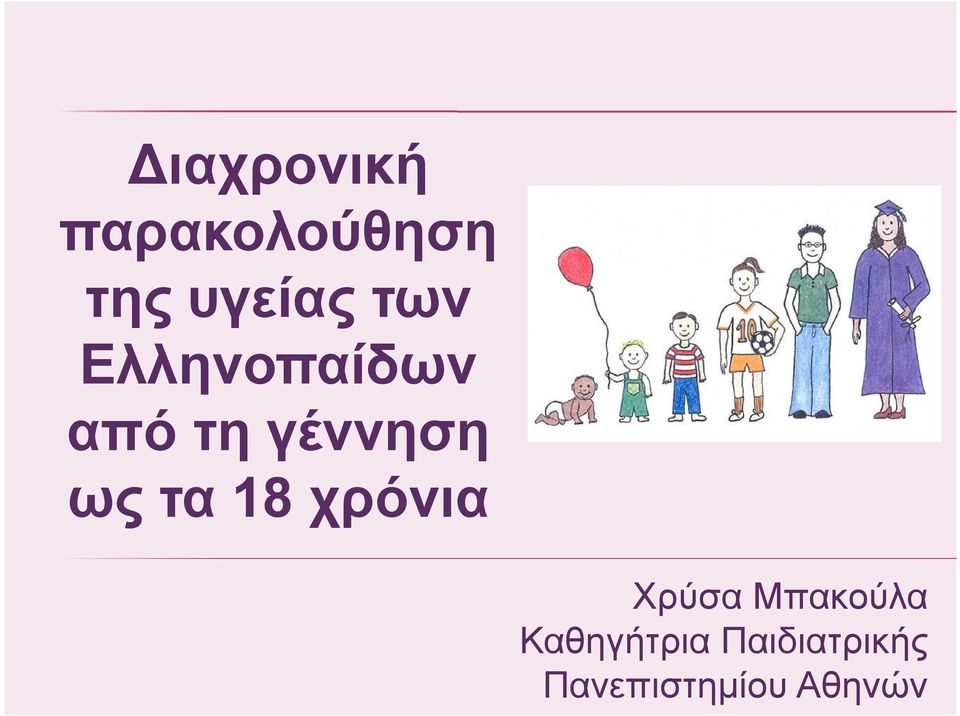 τα 18 χρόνια Χρύσα Μπακούλα