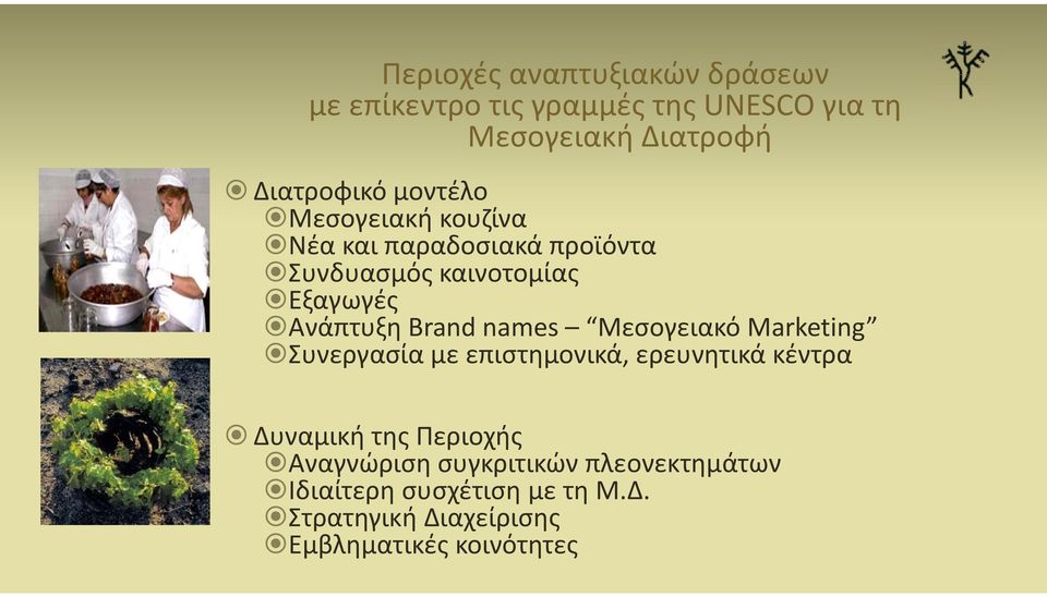 names Μεσογειακό Marketing Συνεργασία με επιστημονικά, ερευνητικά κέντρα Δυναμική της Περιοχής