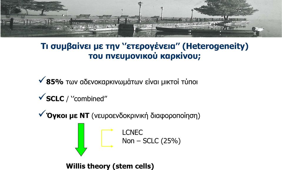 μικτοί τύποι SCLC / combined Όγκοι με ΝΤ