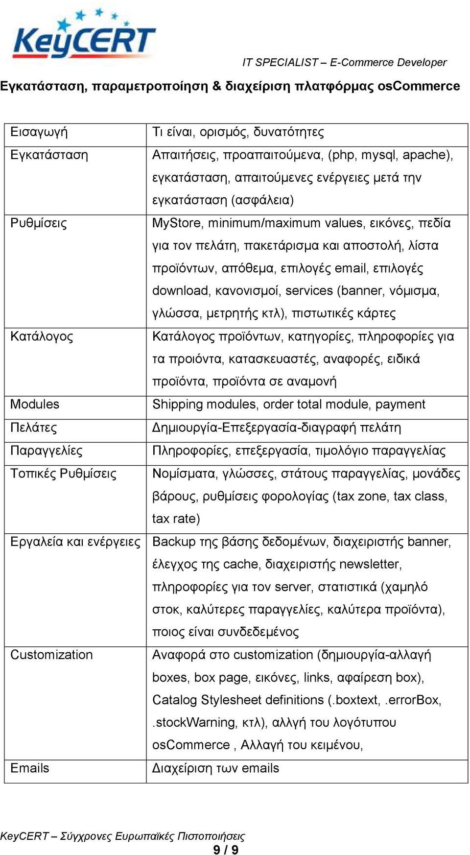 download, θαλνληζκνί, services (banner, λόκηζκα, γιώζζα, κεηξεηήο θηι), πηζησηηθέο θάξηεο Καηάινγνο Καηάινγνο πξντόλησλ, θαηεγνξίεο, πιεξνθνξίεο γηα ηα πξνηόληα, θαηαζθεπαζηέο, αλαθνξέο, εηδηθά