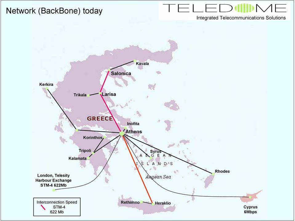 Tripoli Kalamata Syros London, Telesity Harbour Exchange STM-4