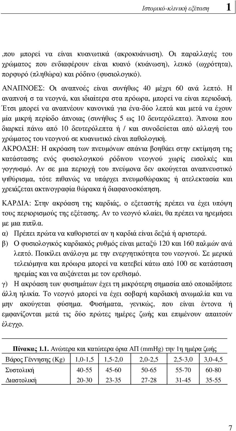 Έτσι µπορεί να αναπνέουν κανονικά για ένα-δύο λεπτά και µετά να έχουν µία µικρή περίοδο άπνοιας (συνήθως 5 ως 10 δευτερόλεπτα).
