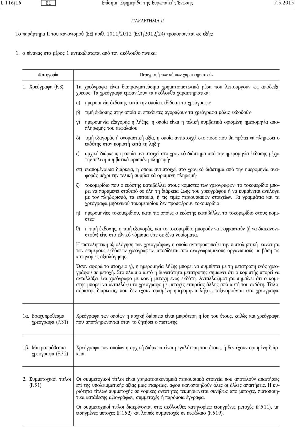 3) Τα χρεόγραφα είναι διαπραγματεύσιμα χρηματοπιστωτικά μέσα που λειτουργούν ως απόδειξη χρέους.