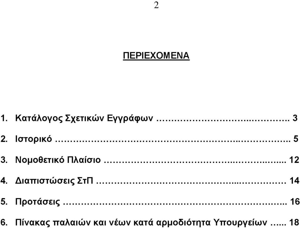 Διαπιστώσεις ΣτΠ... 14 5. Προτάσεις... 16 6.