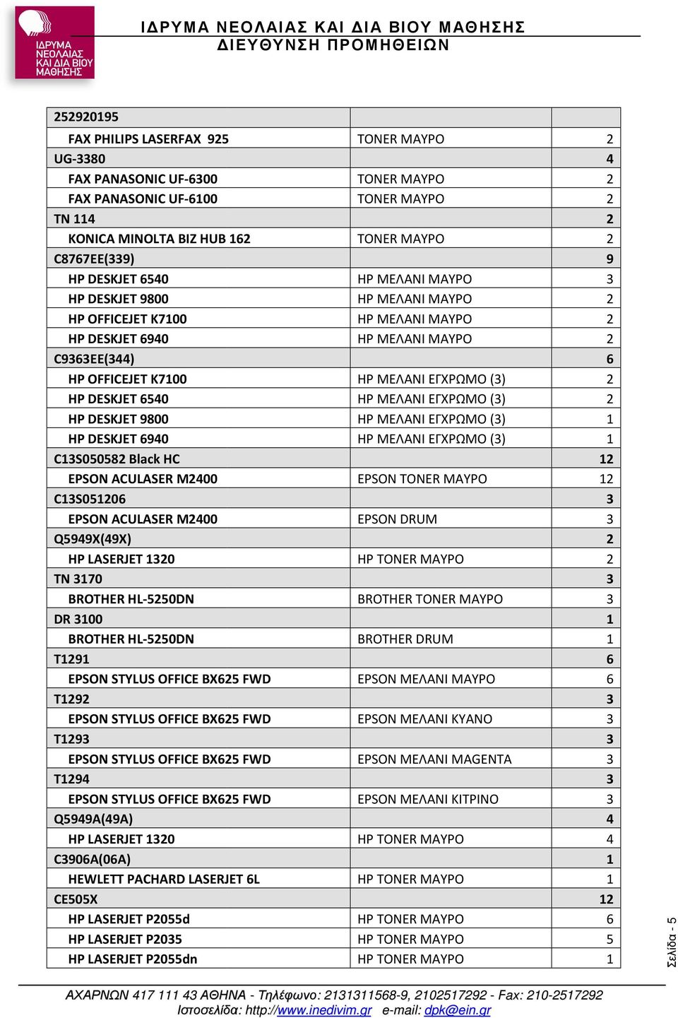 EPSON STYLUS OFFICE BX FWD T9 EPSON STYLUS OFFICE BX FWD T9 EPSON STYLUS OFFICE BX FWD Q99A(9A) HP LASERJET 0 C90A(0A) HEWLETT PACHARD LASERJET L CE0X HP LASERJET P0d HP LASERJET P0 HP LASERJET P0dn