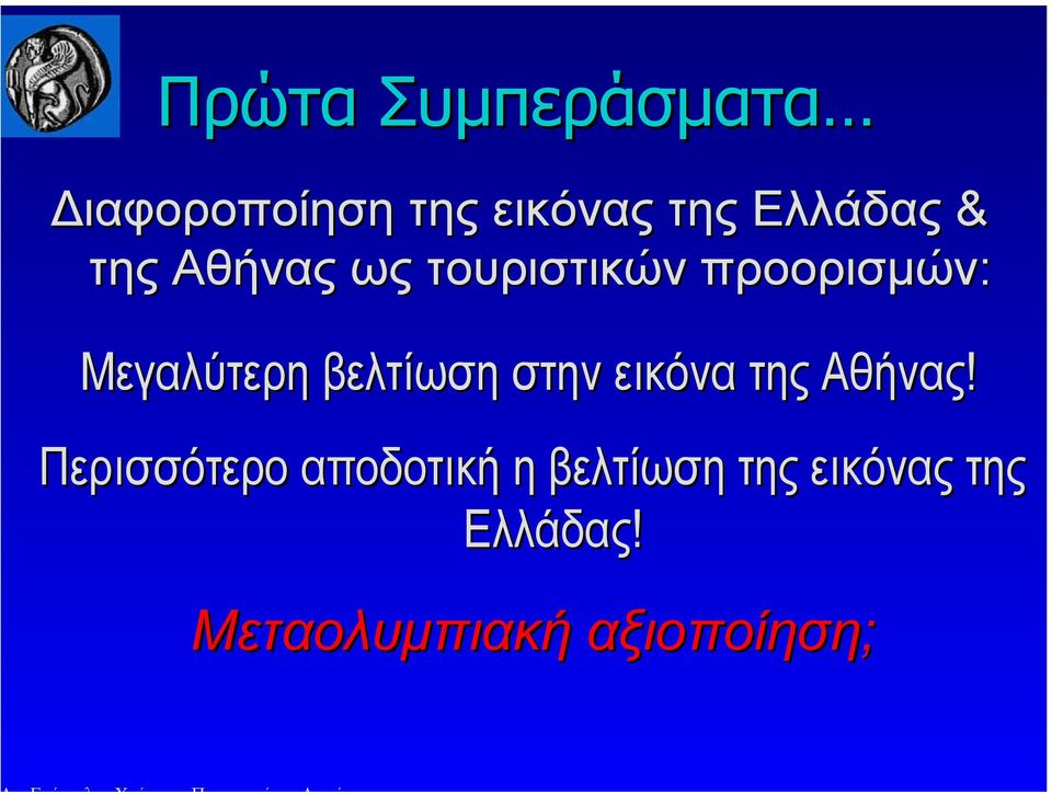 βελτίωση στην εικόνα της Αθήνας!