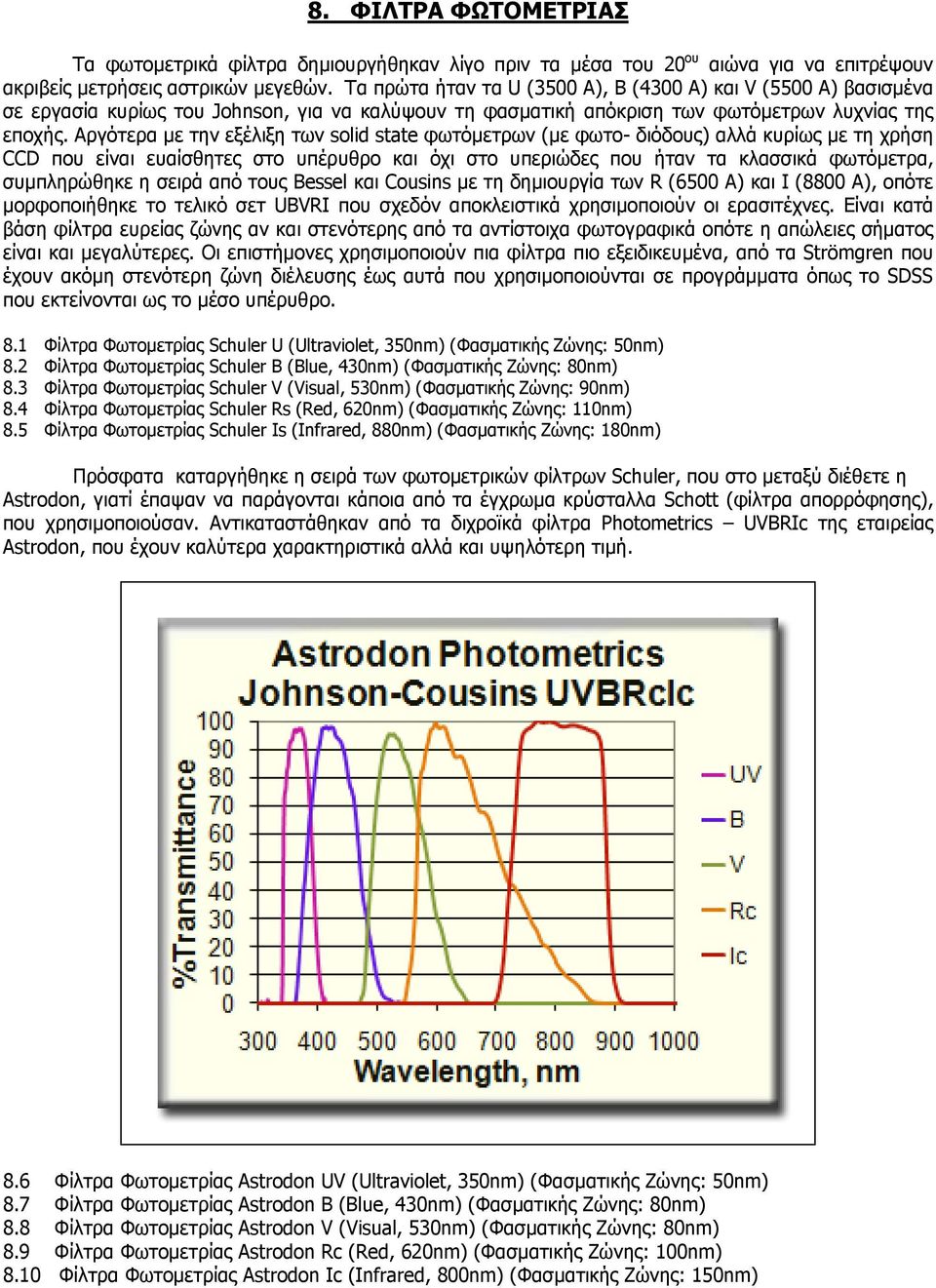 Αργότερα με την εξέλιξη των solid state φωτόμετρων (με φωτο- διόδους) αλλά κυρίως με τη χρήση CCD που είναι ευαίσθητες στο υπέρυθρο και όχι στο υπεριώδες που ήταν τα κλασσικά φωτόμετρα, συμπληρώθηκε