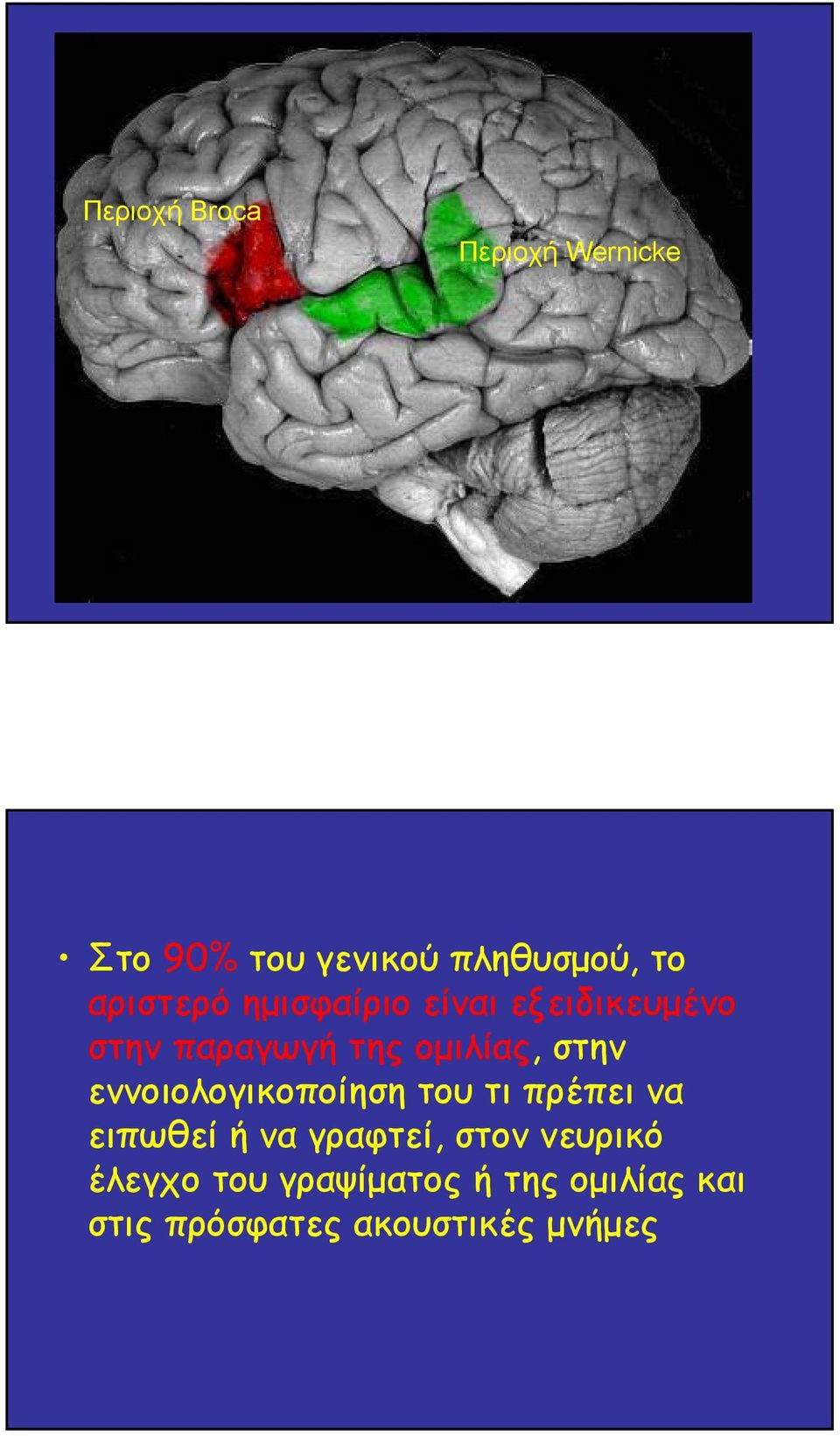 στην εννοιολογικοποίηση του τι πρέπει να ειπωθεί ή να γραφτεί, στον