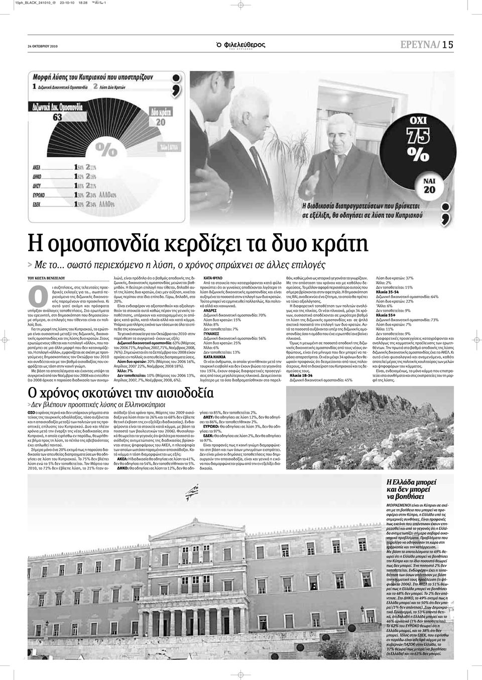 Στα ερωτήματα του ερευνητή, στη δημοσκόπηση που δημοσιεύουμε σήμερα, οι επιλογές που τίθενται είναι εν πολλοίς δυο.