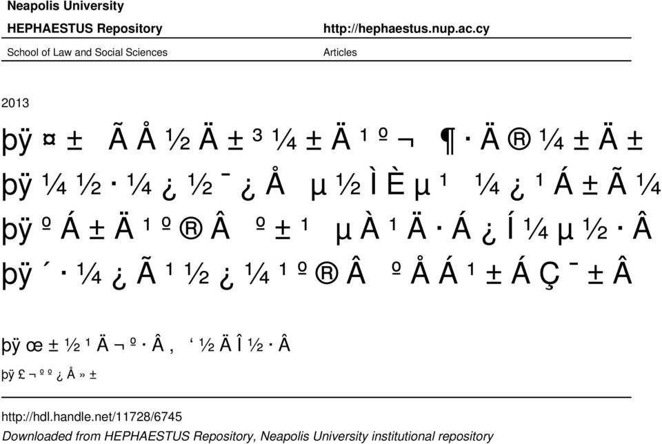 cy Articles 2013 þÿ ± ÃÅ½Ä±³¼±Ä¹º Ä ¼±Ä± Ä þÿ¼½ ¼ ½ Å µ½ìèµ¹ ¼ ¹Á±Ã¼ ½ þÿºá±ä¹º Â º±¹ µà¹ä Á