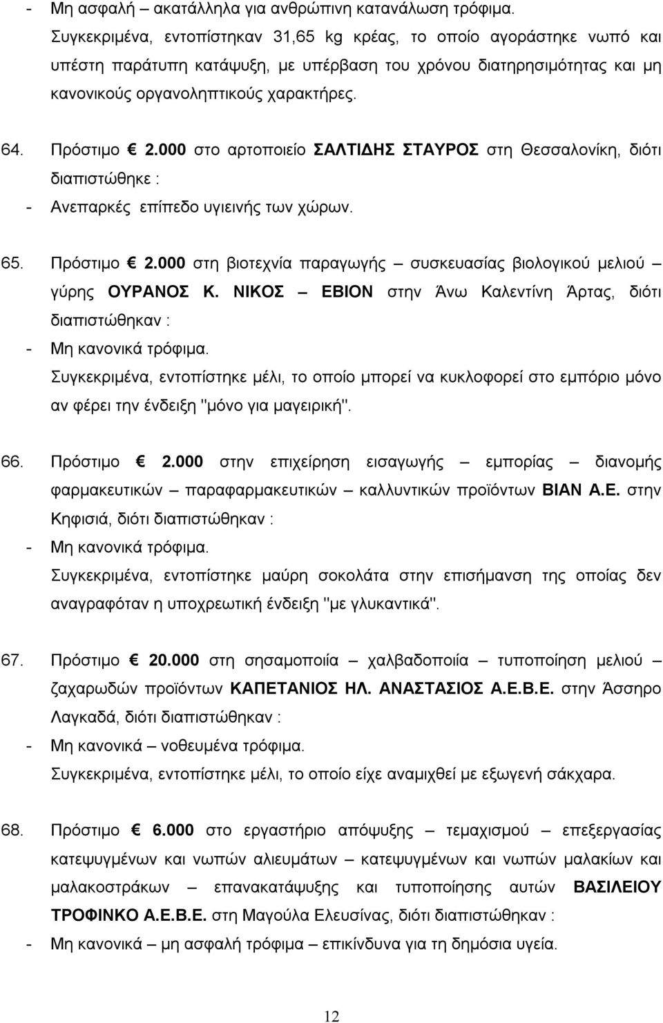 000 στη βιοτεχνία παραγωγής συσκευασίας βιολογικού μελιού γύρης ΟΥΡΑΝΟΣ Κ.