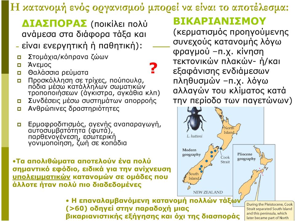 αγενής αναπαραγωγή, αυτοσυµβατότητα (φυτά), παρθενογένεση, εσωτερική γονιµοποίηση, ζωή σε κοπάδια ΒΙΚΑΡΙΑΝΙΣΜΟΥ (κερµατισµός προηγούµενης συνεχο