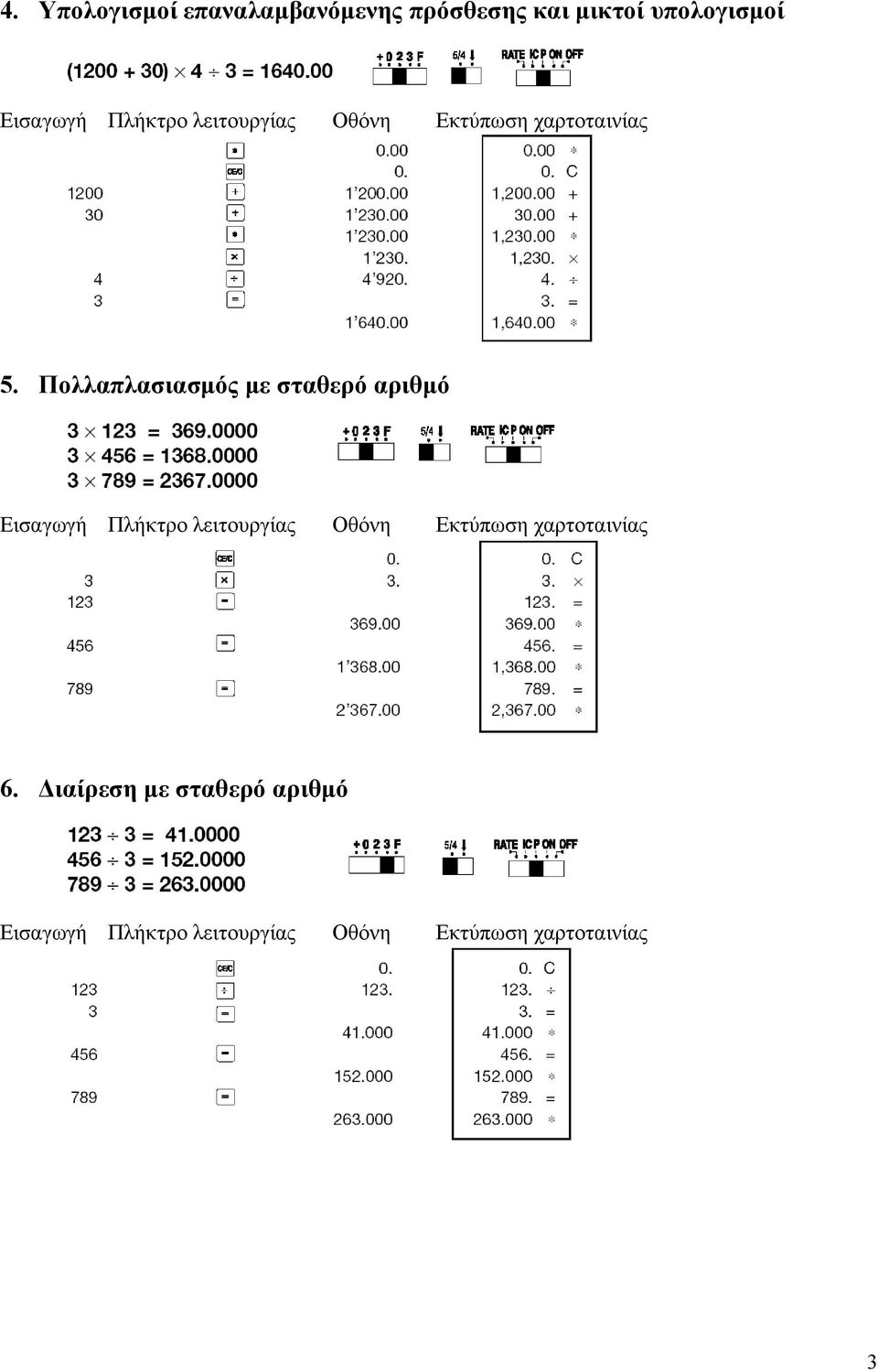 5. Πολλαπλασιασμός με σταθερό