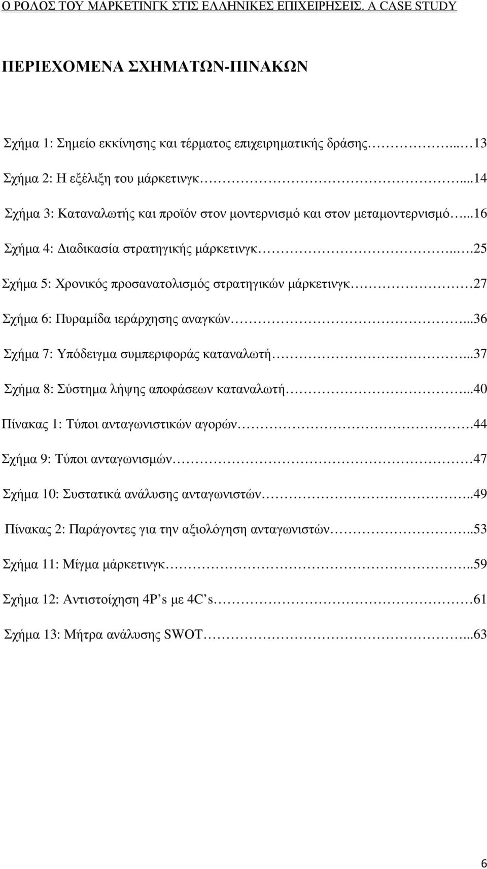 ..25 Σχήµα 5: Χρονικός προσανατολισµός στρατηγικών µάρκετινγκ 27 Σχήµα 6: Πυραµίδα ιεράρχησης αναγκών...36 Σχήµα 7: Υπόδειγµα συµπεριφοράς καταναλωτή.