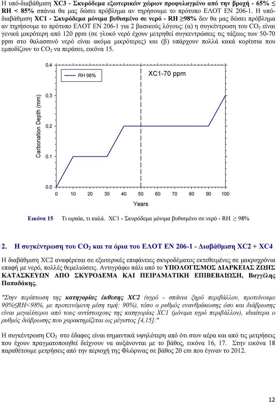 µικρότερη από 12 ppm (σε γλυκό νερό έχουν µετρηθεί συγκεντρώσεις τις τάξεως των -7 ppm στο θαλασσινό νερό είναι ακόµα µικρότερες) και (β) υπάρχουν πολλά κακά κορίτσια που εµποδίζουν το CO 2 να
