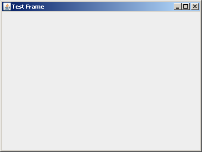 Frames Τοframeείναι ένα είδος παράθυρου το οποίο δεν περιέχεται σε άλλο παράθυρο Είναι container: μπορεί να περιέχει άλλα αντικείμενα import javax.swing.