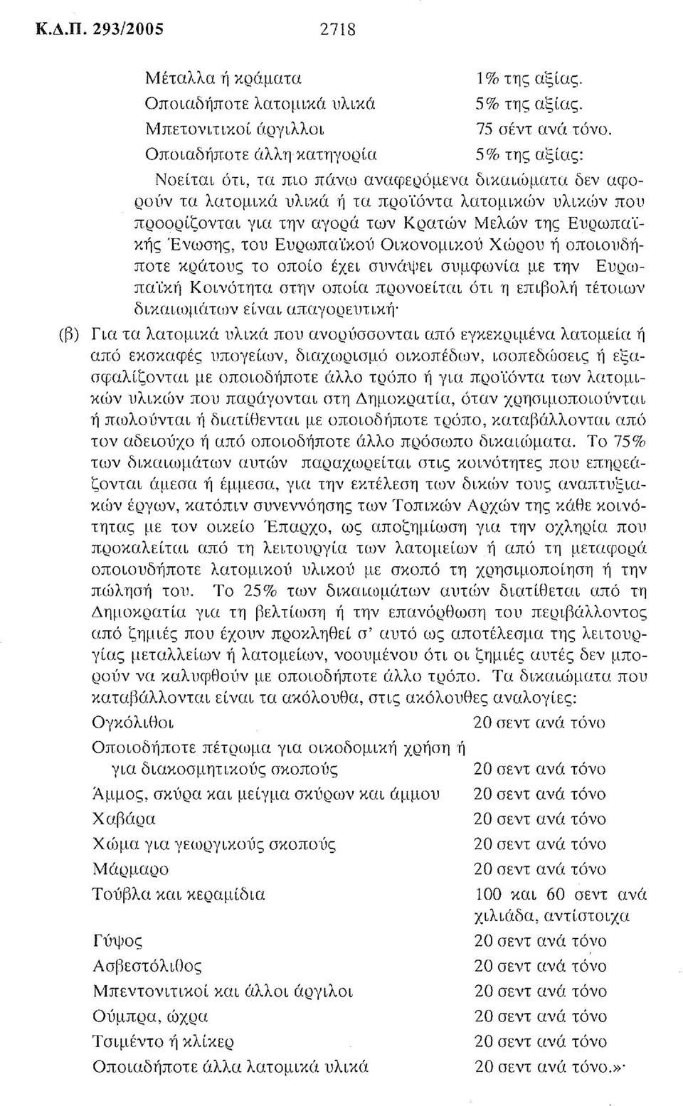 των Κρατιον ΜελΙQν της Ευρωπα'ίκής Ένωσης, του Ευρωπι(ίκοί, Οικονομικού XeQQOlJ ή οποιουδήποτε κρeι.τoυς το οποίο έχει συνeι.