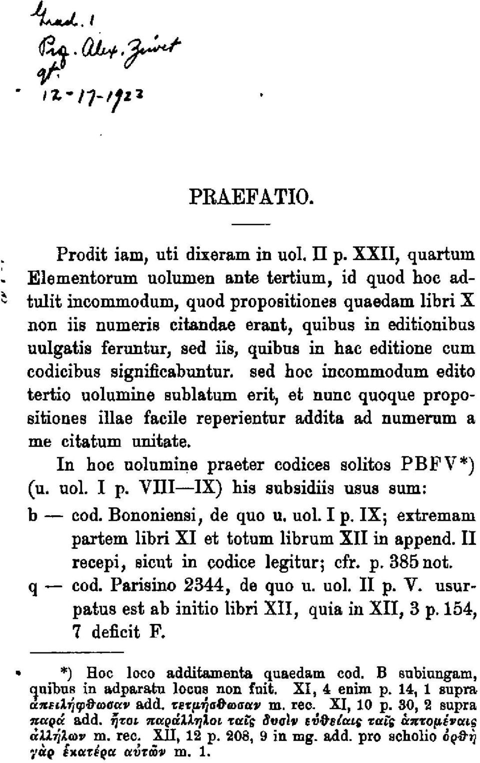 iis, quibus in hac editione cum codicibus significabuntur.