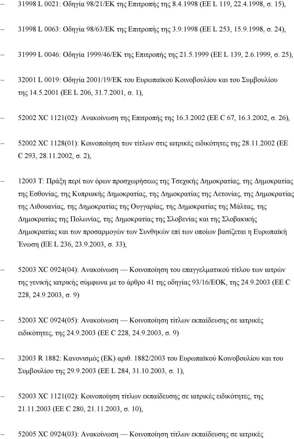 1), 52002 XC 1121(02): Ανακοίνωση της Επιτροπής της 16.3.2002 (ΕΕ C 67, 16.3.2002, σ.