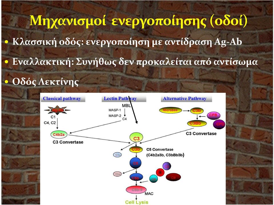 Εναλλακτική: Συνήθως δεν