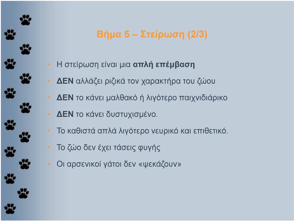 παιχνιδιάρικο ΕΝ το κάνει δυστυχισµένο.