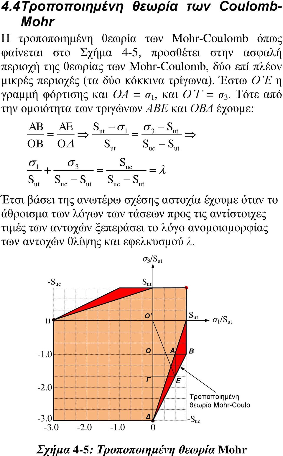 Τόηε από ηελ νκνηόηεηα ησλ ηξηγώλσλ ΑΒΔ θαη ΟΒΓ έρνπκε: AB AE OB O ut ut ut uc ut uc ut uc ut uc ut Έηζη βάζεη ηεο αλσηέξσ ζρέζεο αζηνρία έρνπκε όηαλ ην άζξνηζκα ησλ ιόγσλ ησλ