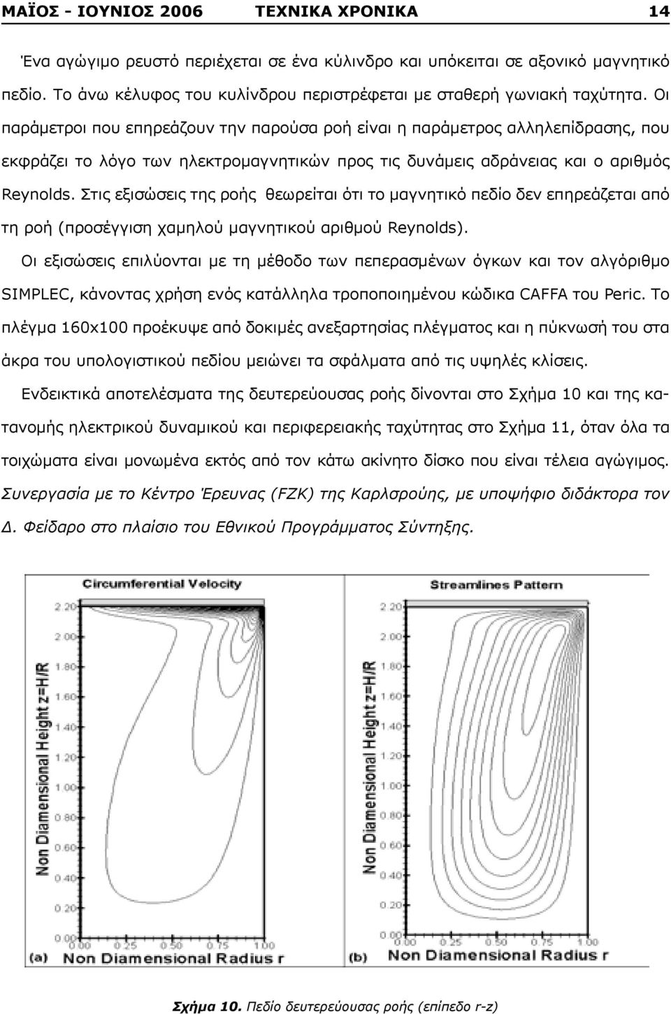 Στις εξισώσεις της ροής θεωρείται ότι το μαγνητικό πεδίο δεν επηρεάζεται από τη ροή (προσέγγιση χαμηλού μαγνητικού αριθμού Reynolds).