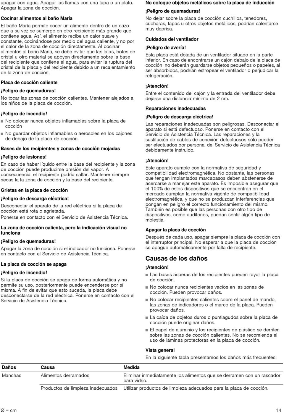 Así, el alimento recibe un calor suave y constante, cocinándose por medio del agua caliente, y no por el calor de la zona de cocción directamente.