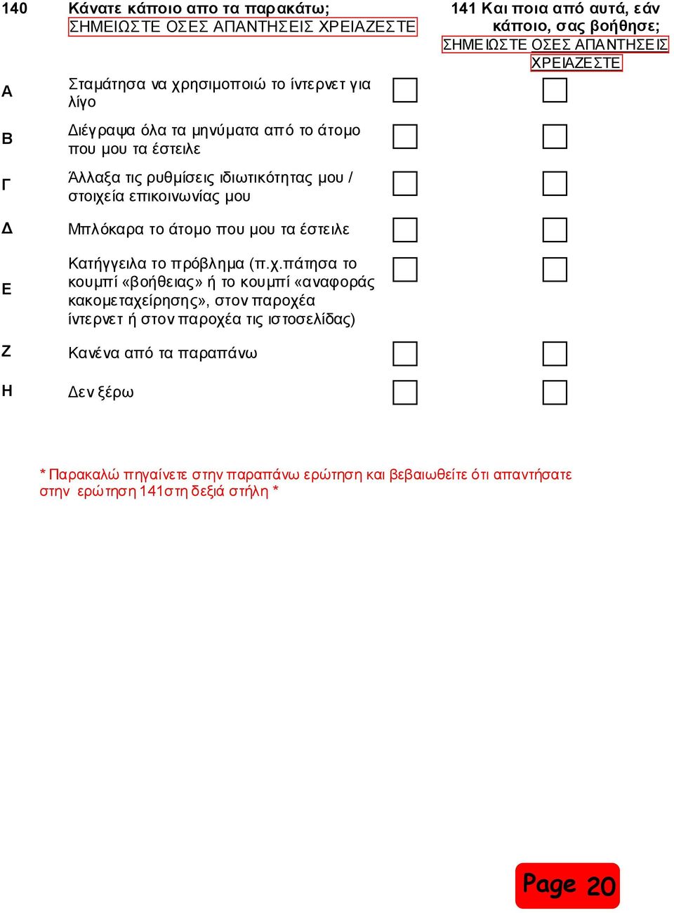 Μπιόθαξα ην άηνκν πνπ κνπ ηα έζηεηιε Δ Καηήγγεηια ην πξόβιεκα (π.ρ.