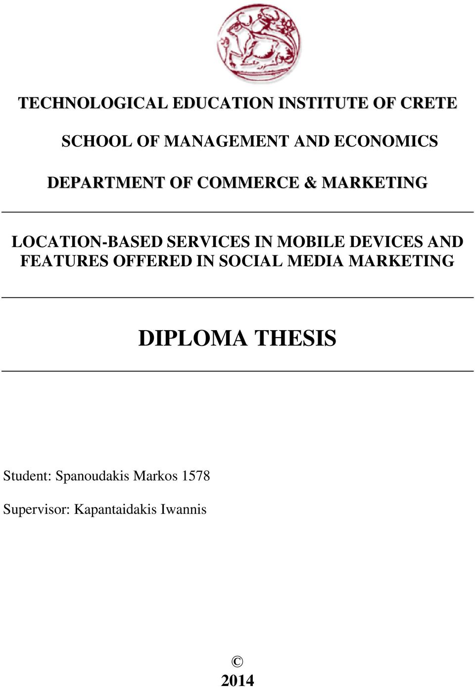 MOBILE DEVICES AND FEATURES OFFERED IN SOCIAL MEDIA MARKETING DIPLOMA