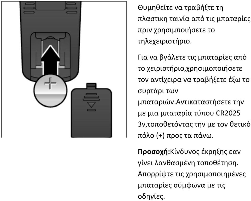 μπαταριών.