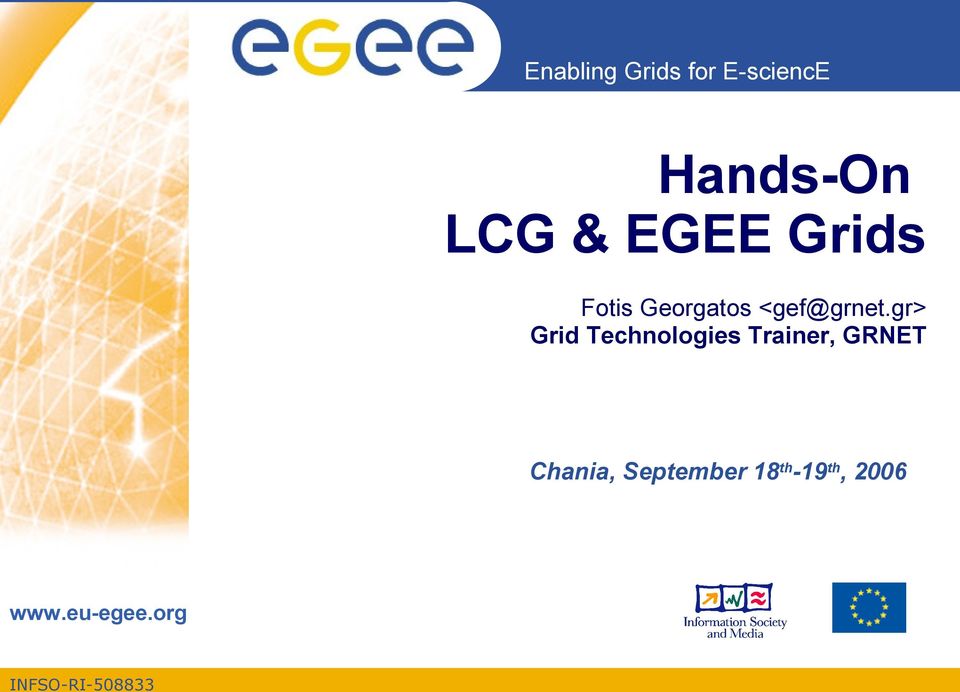 gr> Grid Technologies Trainer,