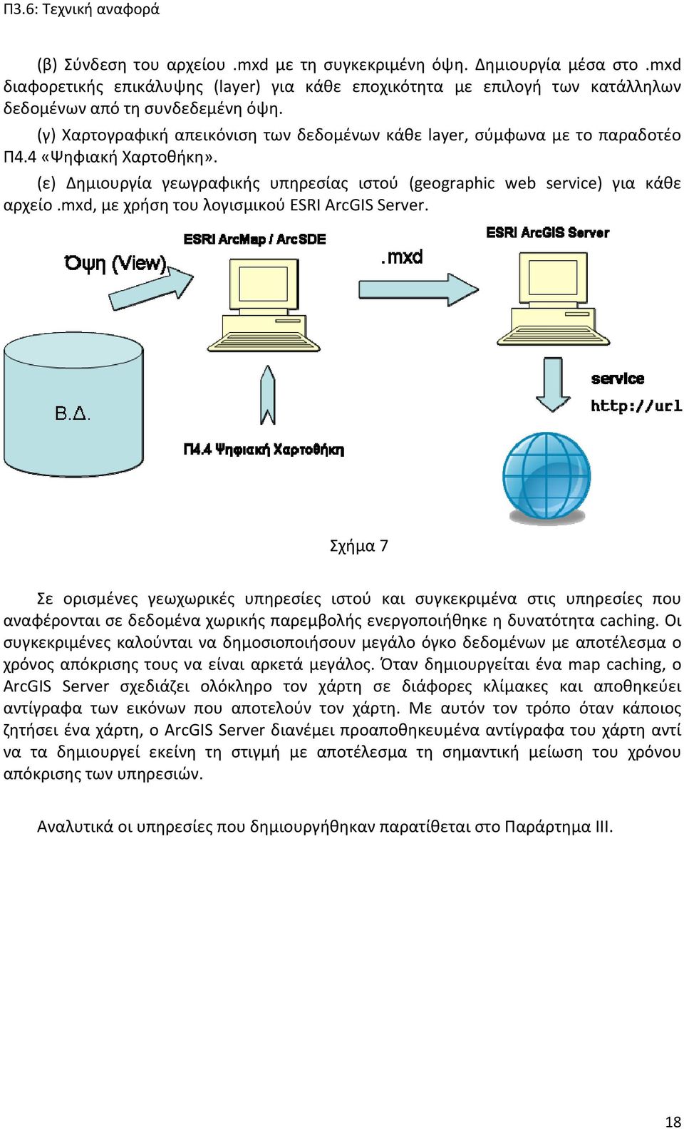 mxd, με χρήση του λογισμικού ESRI ArcGIS Server.