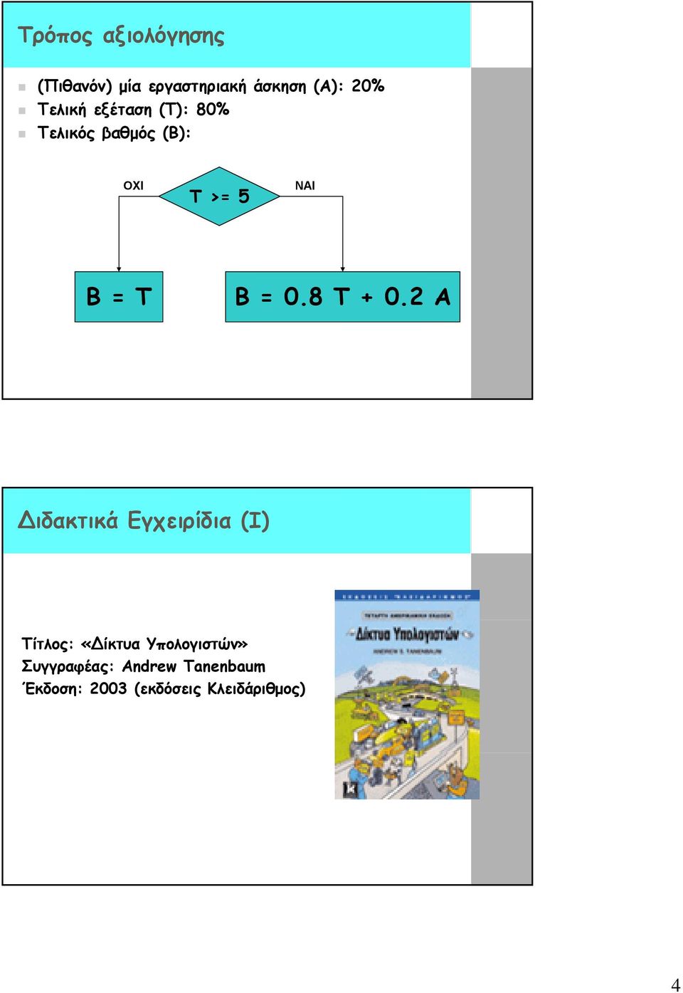 B = 0.8 Τ + 0.
