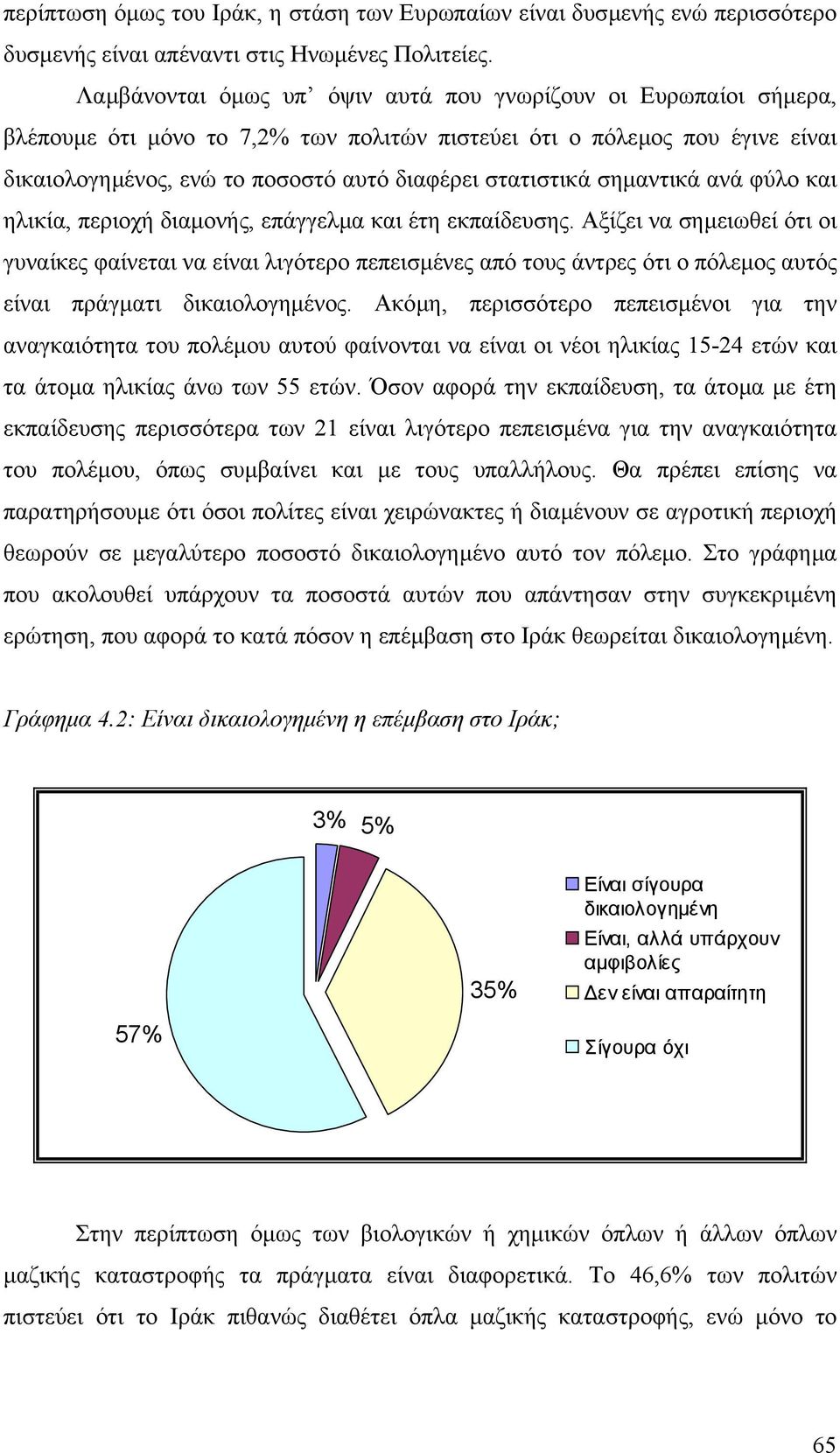 σηµαντικά ανά φύλο και ηλικία, περιοχή διαµονής, επάγγελµα και έτη εκπαίδευσης.