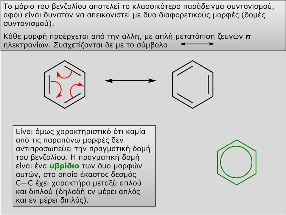 Συσχετίζονται δε με το σύμβολο Είναι όμως χαρακτηριστικό ότι καμία από τις παραπάνω μορφές δεν αντιπροσωπεύει την πραγματική δομή του