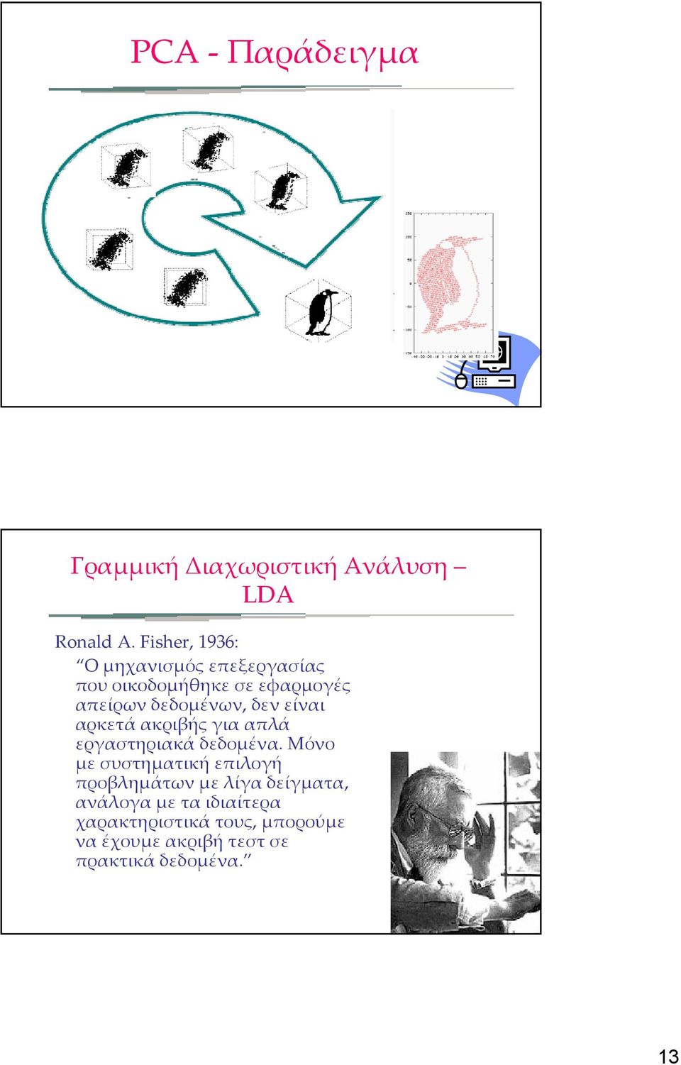 δεν είναι αρκετά ακριβής για απλά εργαστηριακά δεδομένα.