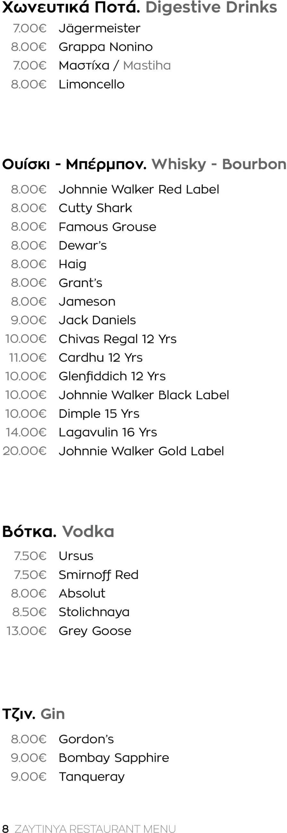 00 Johnnie Walker Red Label Cutty Shark Famous Grouse Dewar s Haig Grant s Jameson Jack Daniels Chivas Regal 12 Yrs Cardhu 12 Yrs