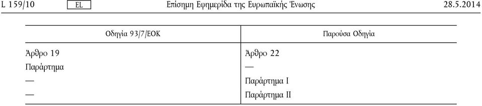 Άρθρο 19 Άρθρο 22