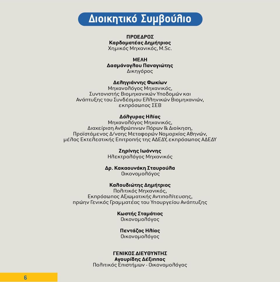 Μηχανολόγος Μηχανικός, ιαχείριση Ανθρώπινων Πόρων & ιοίκηση, Προϊστάµενος /νσης Μεταφορών Νοµαρχίας Αθηνών, µέλος Εκτελεστικής Επιτροπής της Α Ε Υ, εκπρόσωπος Α Ε Υ Ζηρίνης Ιωάννης