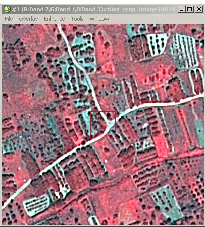Εικόνα 40:Δορυφορική εικόνα Worldview2 Εικόνα 41: Ταξινόμηση Μέγιστης Πιθανοφάνειας Εικόνα 42: Ταξινόμηση Τεχνικών Νευρωνικών Δικτύων Εικόνα 43: Ταξινόμηση Απόστασης Mahalanobis Στην